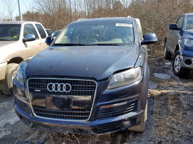 WA1AM74LX9D036297 - 2009 AUDI Q7 TDI BLACK photo 9