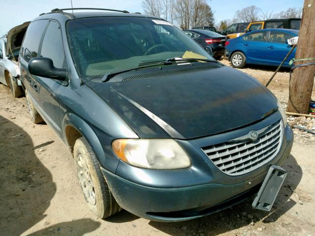 1C4GJ25302B536478 - 2002 CHRYSLER VOYAGER BLUE photo 1