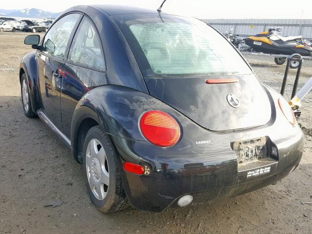 3VWCA21C3XM433458 - 1999 VOLKSWAGEN NEW BEETLE შავი ფოტო 3