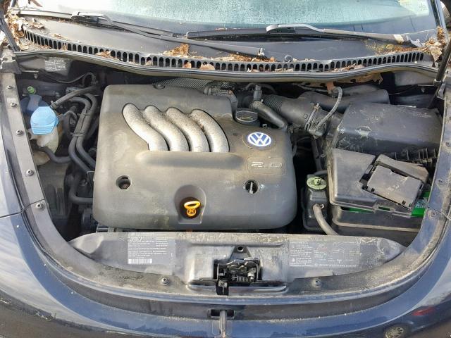 3VWCA21C3XM433458 - 1999 VOLKSWAGEN NEW BEETLE შავი ფოტო 7