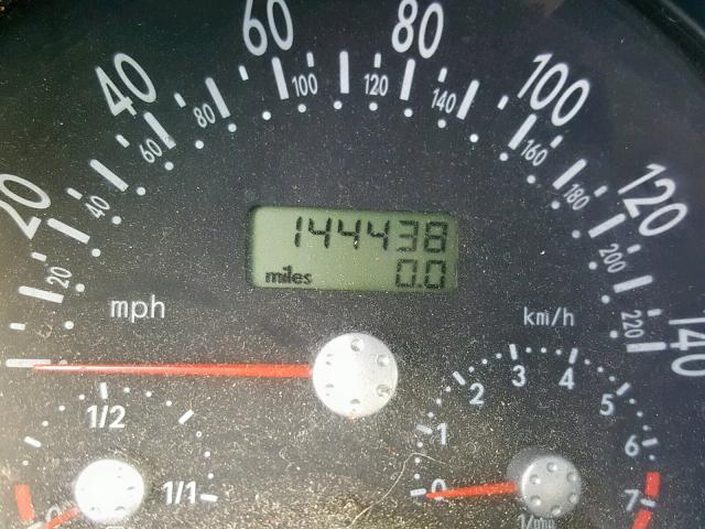 3VWCA21C3XM433458 - 1999 VOLKSWAGEN NEW BEETLE შავი ფოტო 8