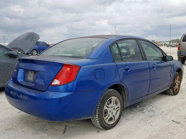 1G8AJ52F05Z120975 - 2005 SATURN ION LEVEL BLUE photo 4