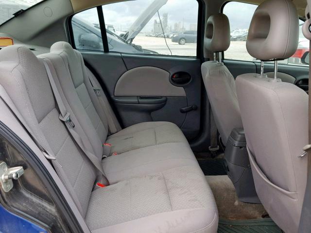 1G8AJ52F05Z120975 - 2005 SATURN ION LEVEL BLUE photo 6