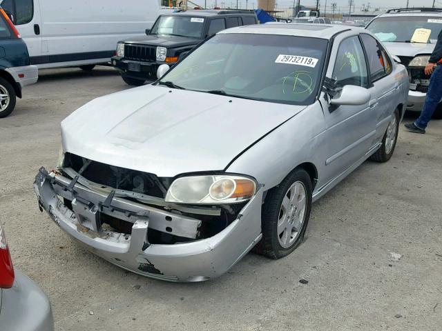 3N1AB51D25L542940 - 2005 NISSAN SENTRA SE- SILVER photo 2