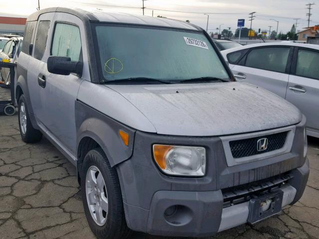 5J6YH18634L014094 - 2004 HONDA ELEMENT EX SILVER photo 1