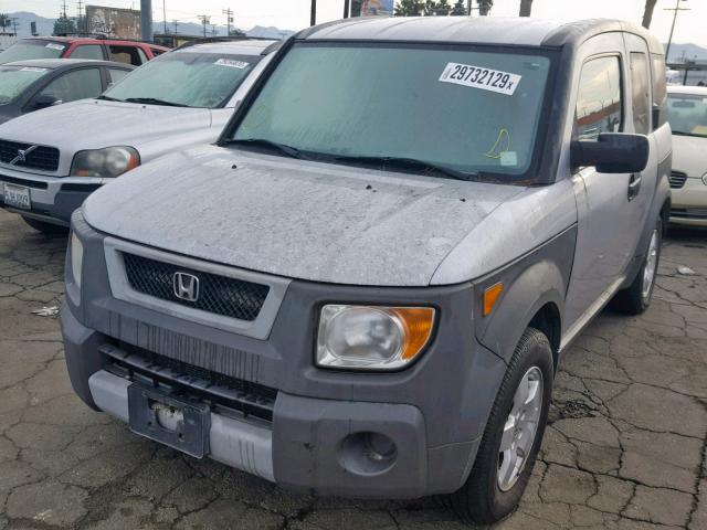 5J6YH18634L014094 - 2004 HONDA ELEMENT EX SILVER photo 2