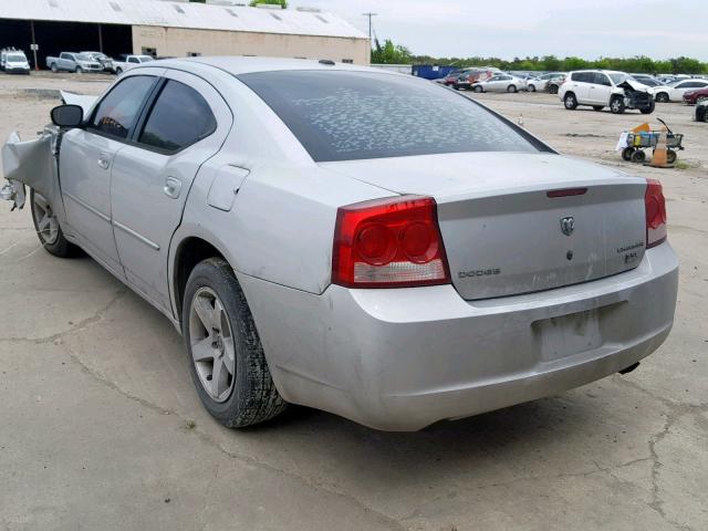 2B3CA3CV0AH147470 - 2010 DODGE CHARGER SX SILVER photo 3