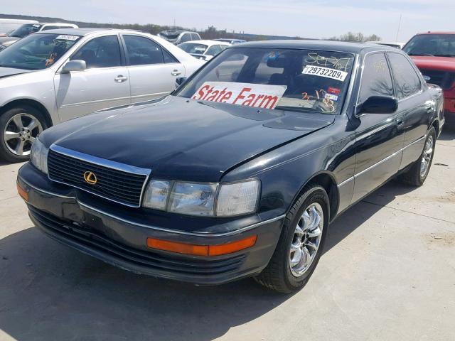 JT8UF11E4R0189294 - 1994 LEXUS LS 400 BLACK photo 2