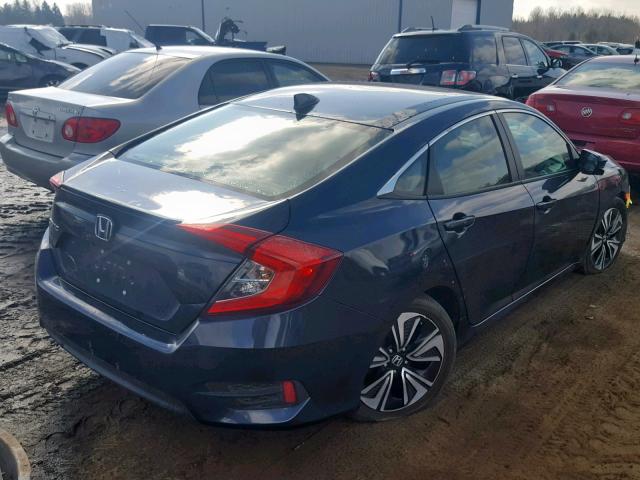 19XFC1F7XHE008119 - 2017 HONDA CIVIC EXL BLUE photo 4