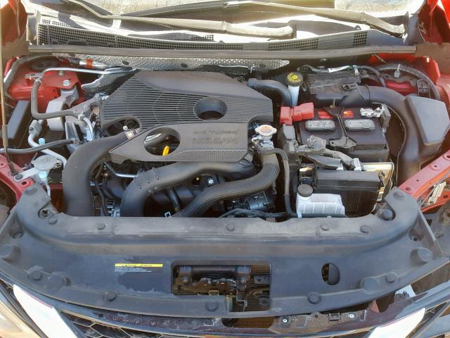 3N1CB7AP9HY231947 - 2017 NISSAN SENTRA SR RED photo 7