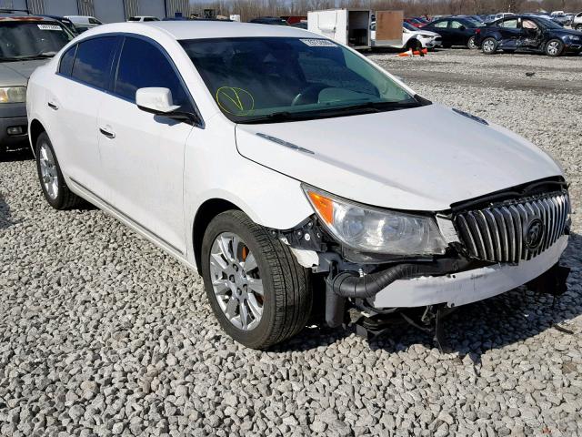 1G4GA5ER0DF185360 - 2013 BUICK LACROSSE WHITE photo 1