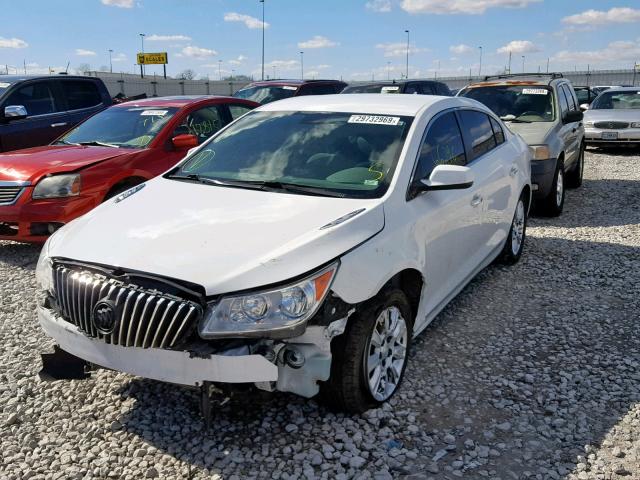 1G4GA5ER0DF185360 - 2013 BUICK LACROSSE WHITE photo 2