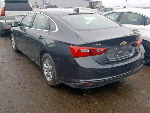 1G1ZB5ST4HF216568 - 2017 CHEVROLET MALIBU LS GRAY photo 3