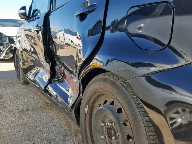 JTLKE50E081025767 - 2008 TOYOTA SCION XB BLACK photo 9