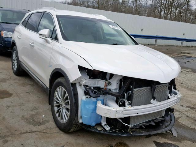 2LMPJ8KR1HBL18144 - 2017 LINCOLN MKX SELECT WHITE photo 1