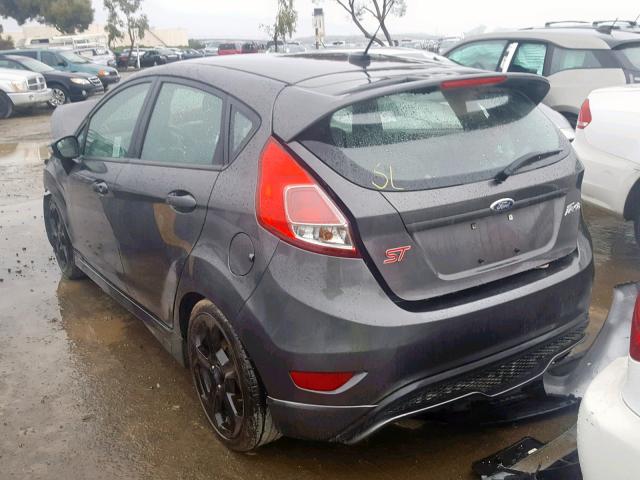 3FADP4GX1GM105392 - 2016 FORD FIESTA ST CHARCOAL photo 3