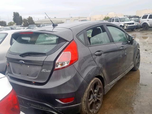 3FADP4GX1GM105392 - 2016 FORD FIESTA ST CHARCOAL photo 4