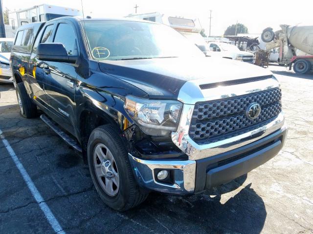 5TFRY5F1XJX239142 - 2018 TOYOTA TUNDRA DOUBLE CAB SR/SR5  photo 1