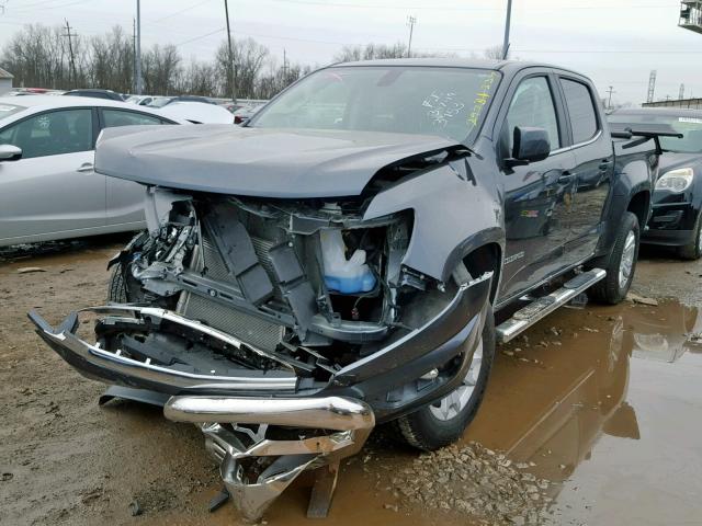 1GCGTCEN5H1203953 - 2017 CHEVROLET COLORADO L GRAY photo 2