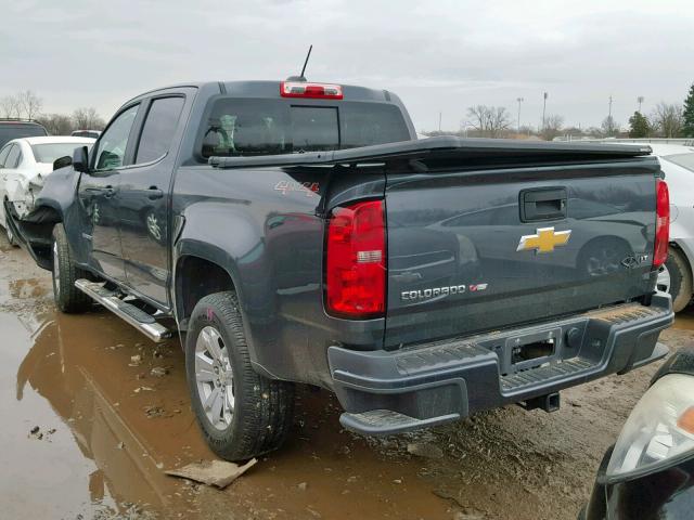1GCGTCEN5H1203953 - 2017 CHEVROLET COLORADO L GRAY photo 3