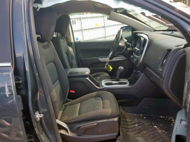 1GCGTCEN5H1203953 - 2017 CHEVROLET COLORADO L GRAY photo 5