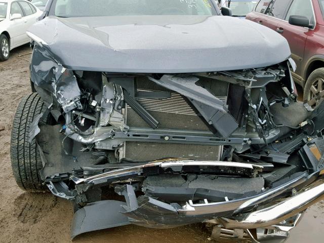 1GCGTCEN5H1203953 - 2017 CHEVROLET COLORADO L GRAY photo 7