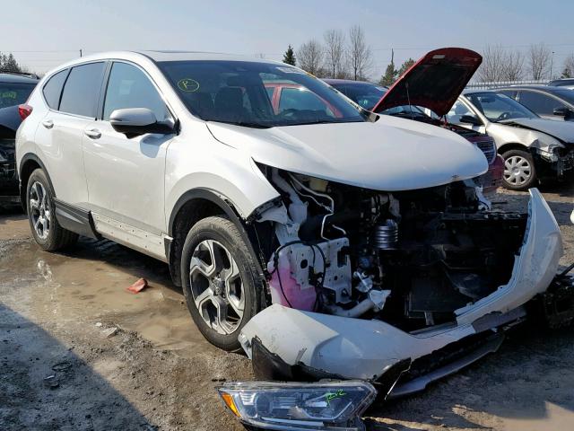 2HKRW2H82HH114124 - 2017 HONDA CR-V EXL WHITE photo 1