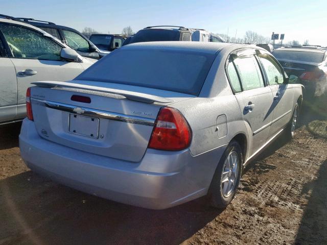 1G1ZT54814F227611 - 2004 CHEVROLET MALIBU LS SILVER photo 4