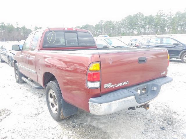 5TBRT34104S454988 - 2004 TOYOTA TUNDRA ACCESS CAB SR5  photo 3