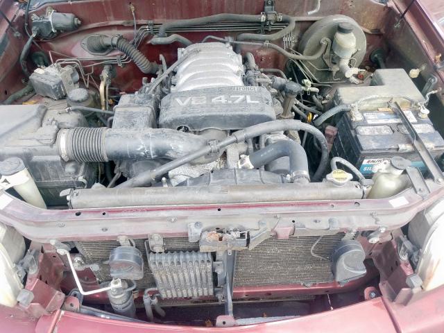 5TBRT34104S454988 - 2004 TOYOTA TUNDRA ACCESS CAB SR5  photo 7