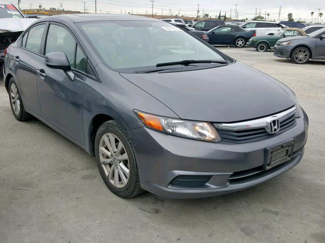 2HGFB2F96CH508755 - 2012 HONDA CIVIC EXL SILVER photo 1