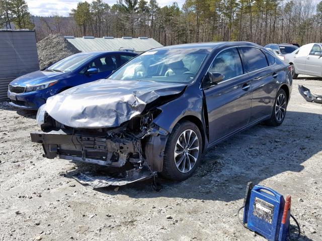 4T1BK1EBXGU199527 - 2016 TOYOTA AVALON XLE GRAY photo 2