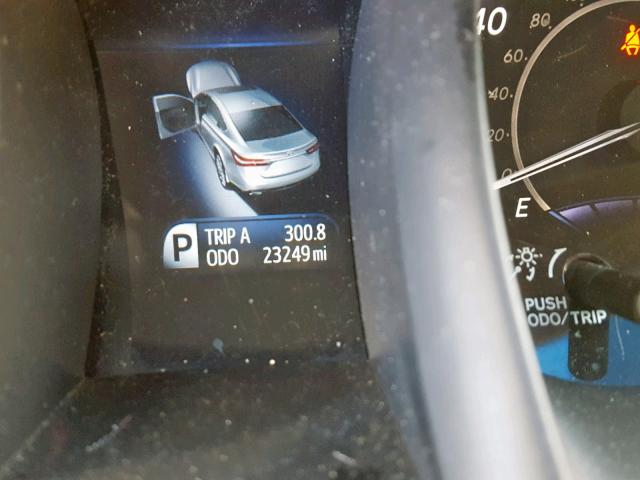 4T1BK1EBXGU199527 - 2016 TOYOTA AVALON XLE GRAY photo 8