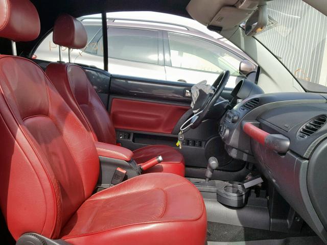 3VWCM31Y85M358570 - 2005 VOLKSWAGEN NEW BEETLE Zweifarbig Foto 5