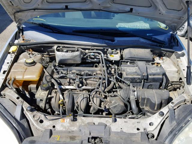 1FAFP34N27W106170 - 2007 FORD FOCUS ZX4 SILVER photo 7