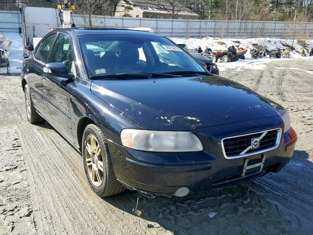 YV1RH592572616576 - 2007 VOLVO S60 2.5T BLACK photo 1