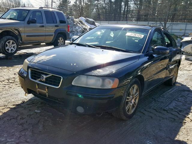 YV1RH592572616576 - 2007 VOLVO S60 2.5T BLACK photo 2