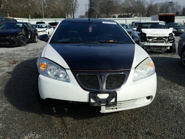 1G2ZH36N384284723 - 2008 PONTIAC G6 GT WHITE photo 9