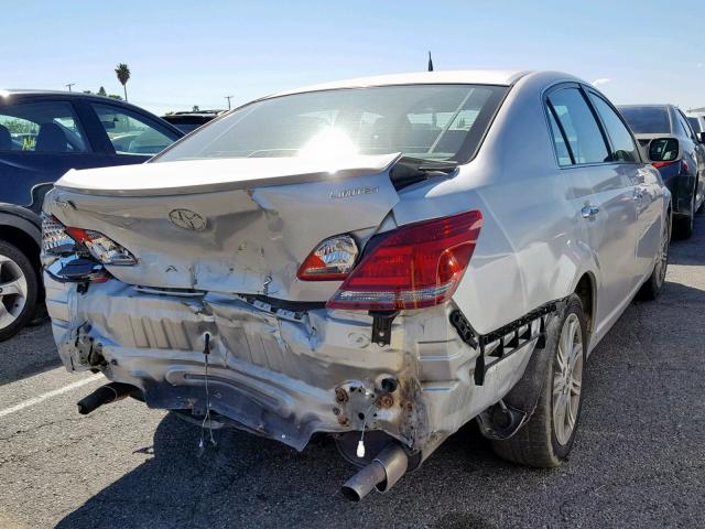 4T1BK36B68U257273 - 2008 TOYOTA AVALON XL/ SILVER photo 4