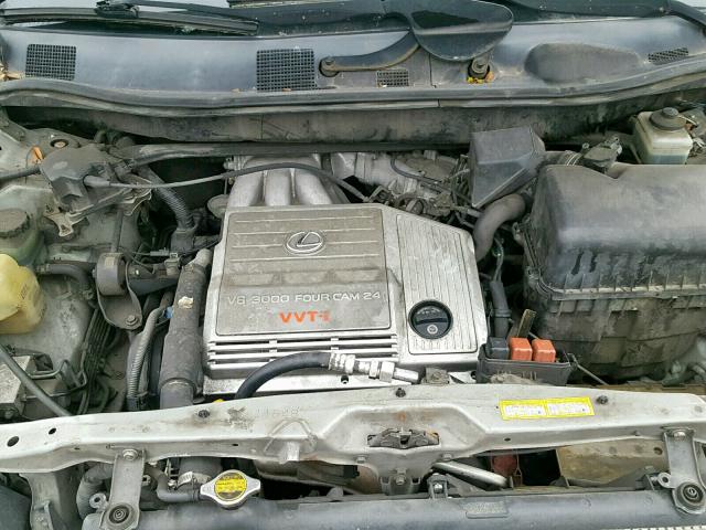 JT6HF10U4Y0109686 - 2000 LEXUS RX 300 SILVER photo 7