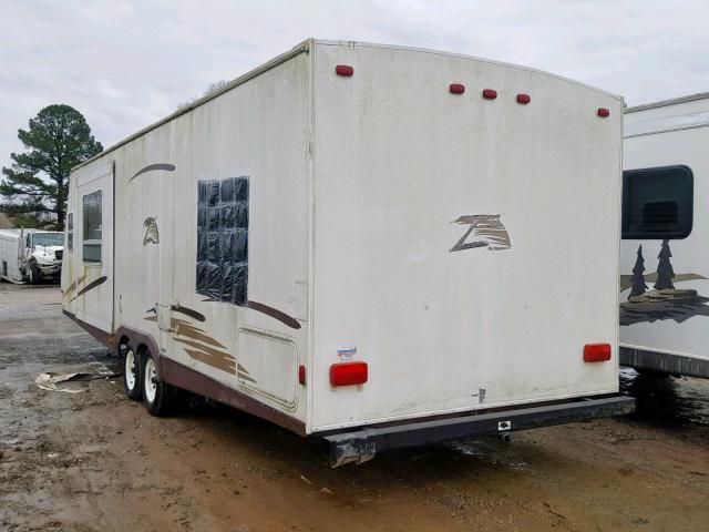 4YDT271286L609941 - 2005 KEYSTONE TRAILER WHITE photo 3