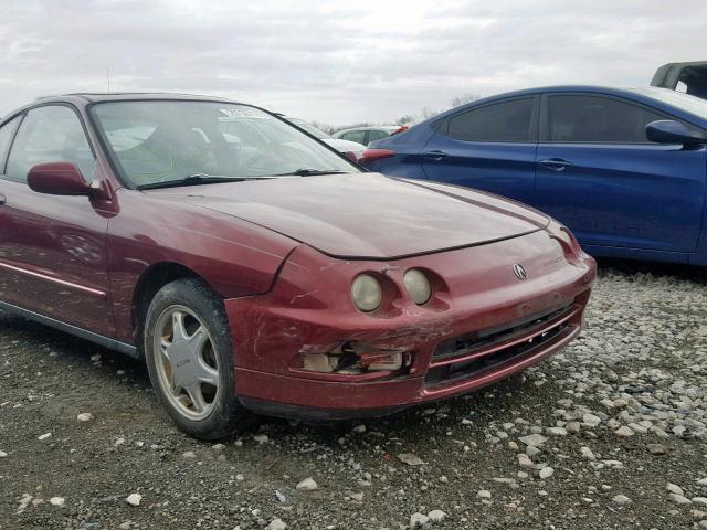 JH4DC4468TS015576 - 1996 ACURA INTEGRA SE MAROON photo 9