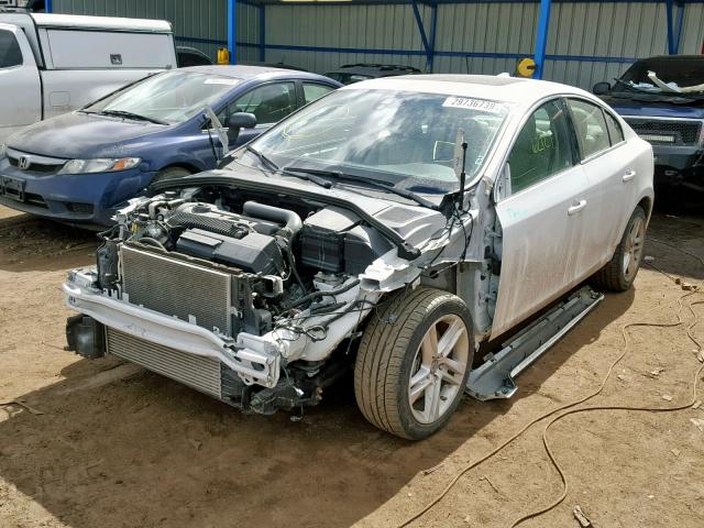 YV1612FH0E1284354 - 2014 VOLVO S60 T5 WHITE photo 2