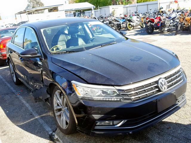 1VWBA7A38JC006827 - 2018 VOLKSWAGEN PASSAT SE BLACK photo 1