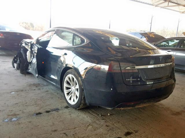 5YJSA1E19GF174884 - 2016 TESLA MODEL S BLACK photo 3