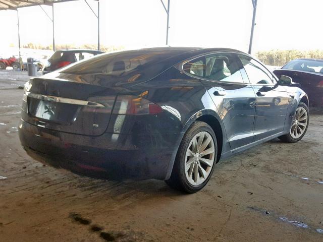 5YJSA1E19GF174884 - 2016 TESLA MODEL S BLACK photo 4