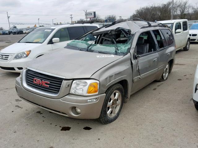 1GKDT13S532316745 - 2003 GMC ENVOY GRAY photo 2