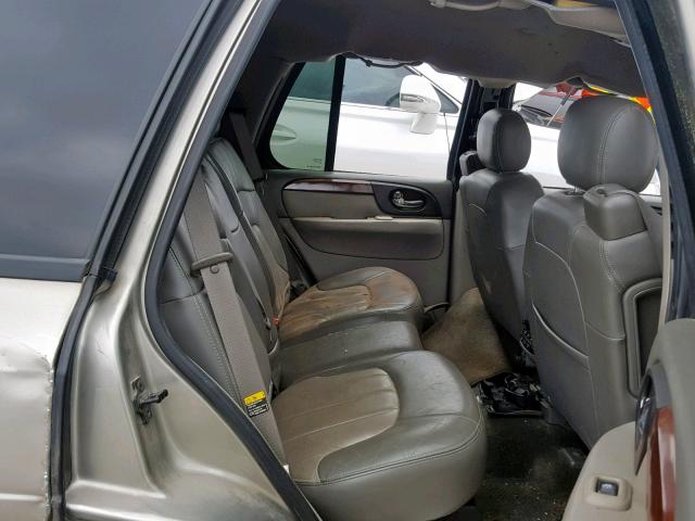 1GKDT13S532316745 - 2003 GMC ENVOY GRAY photo 6