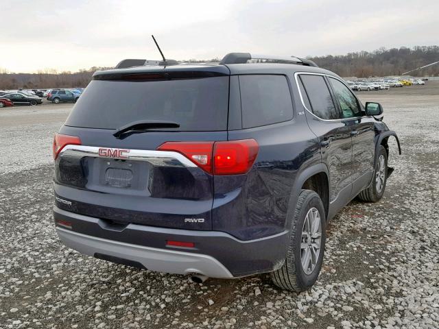 1GKKNSLA6HZ223293 - 2017 GMC ACADIA SLE BLUE photo 4