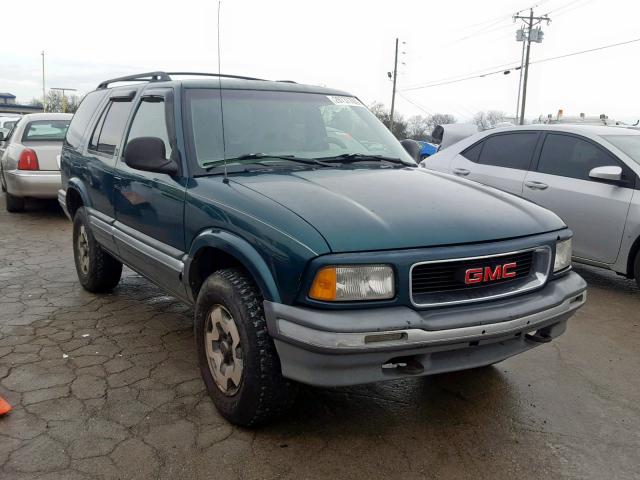 1GKDT13W4V2527294 - 1997 GMC JIMMY GREEN photo 1